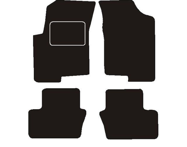 Jeep Automatten passend voor  Patriot 2007 - 2011