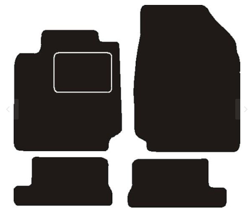 Nissan Automatten passend voor  Micra c+c 2005 ->