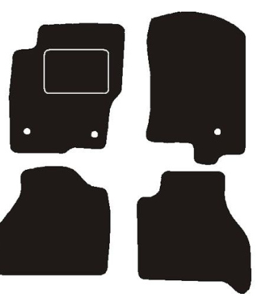 Nissan Automatten passend voor  Navara double cab 2011->