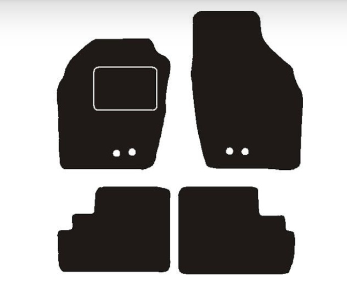Opel Automatten passend voor  Agila 2004 - 2008