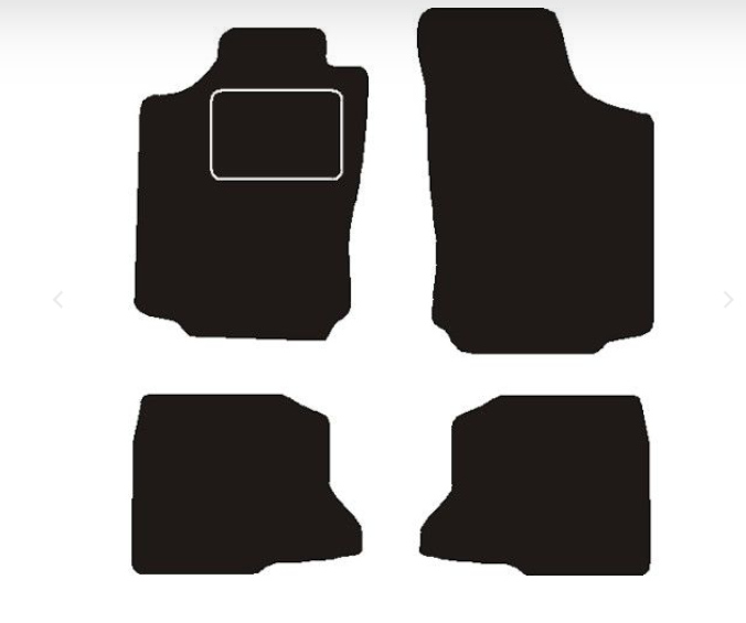 Opel Automatten passend voor  combo transp voor 2-dlg 2003-2011
