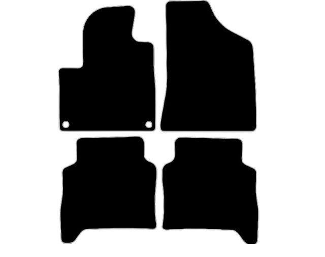 Hyundai Automatten passend voor  Santa Fe 7 persoons 2006 - 2013