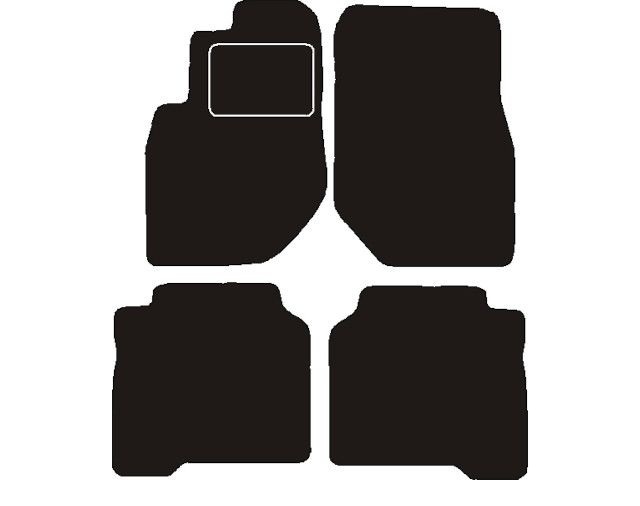 Hyundai Automatten passend voor  Terracan 2001 - 2006