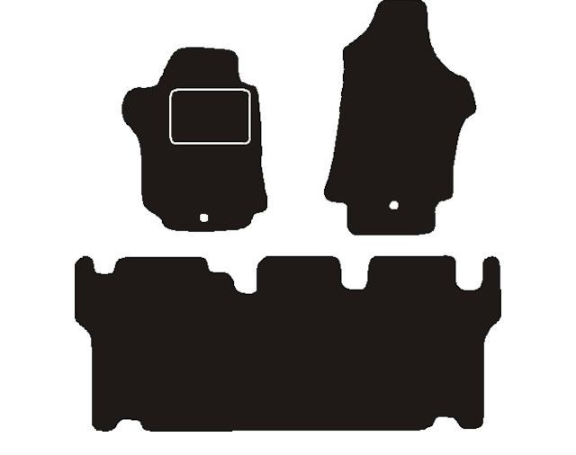 Hyundai Automatten passend voor  H1 5 persoons 2007 -