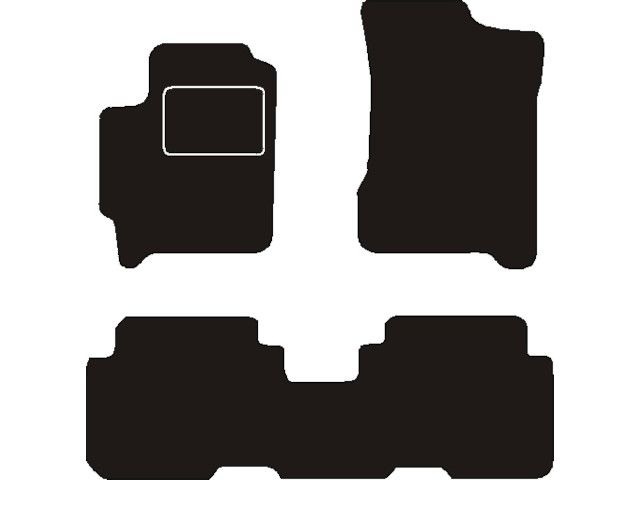 Kia Automatten passend voor  Carens 2002 - 2006