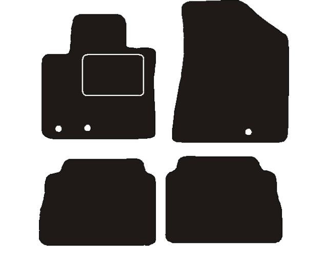 Kia Automatten passend voor  Sorento 2009 -