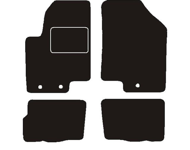 Kia Automatten passend voor  Soul 2011 -