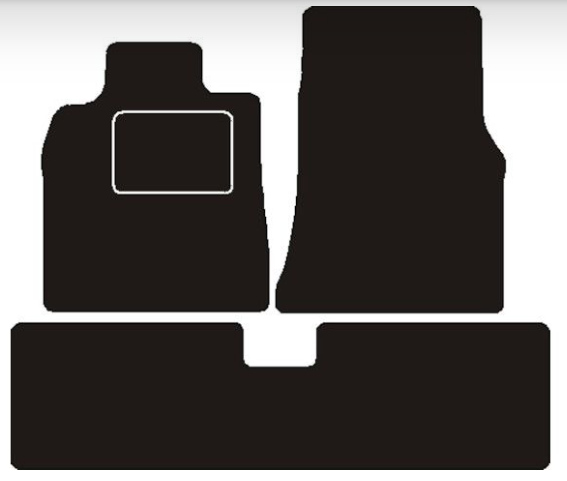 Mercedes-Benz Automatten passend voor Mercedes W414 vaneo 2001 - 2005