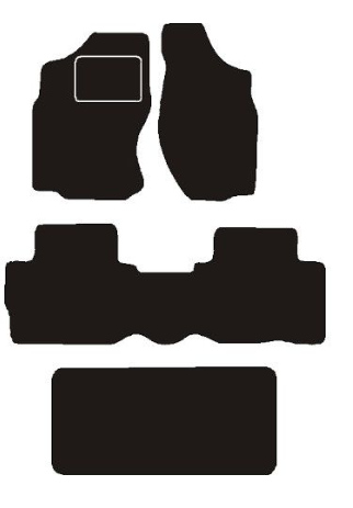 Nissan Automatten passend voor  Terrano ii 1993 - 2005