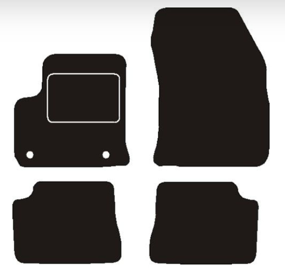 Opel Automatten passend voor  movano a 1998 - 2004