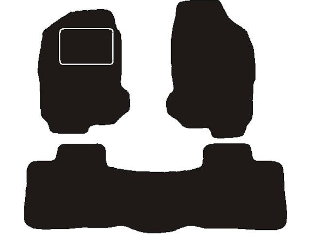 Isuzu Automatten passend voor  D-Max 2010 - 2012