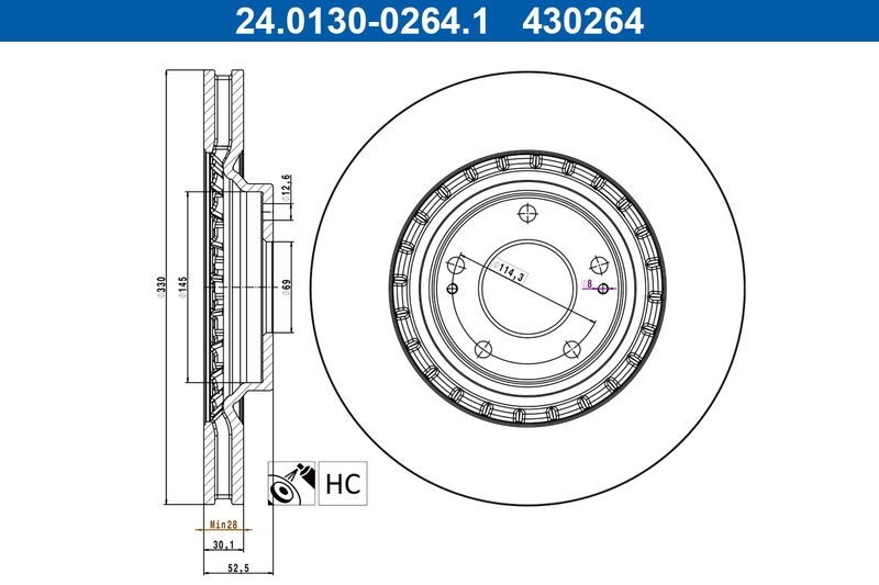 Hyundai Remschijf