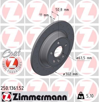 Ford Remschijf SPORT REMSCHIJF COAT Z