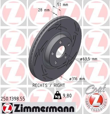 Ford Remschijf BLACK Z
