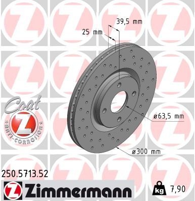Ford Remschijf SPORT REMSCHIJF COAT Z