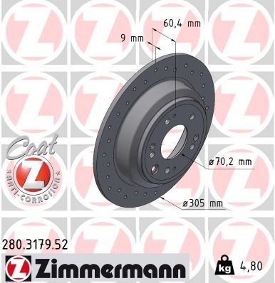 Honda Remschijf SPORT REMSCHIJF COAT Z