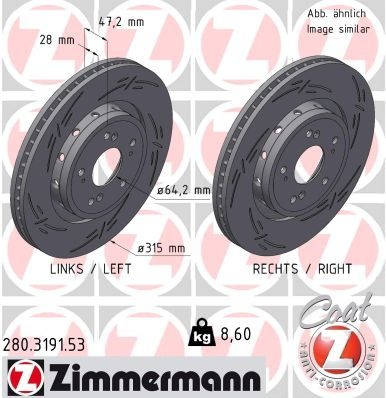 Honda Remschijf BLACK Z