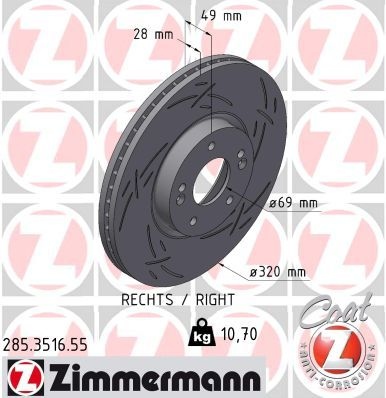 Hyundai Remschijf BLACK Z