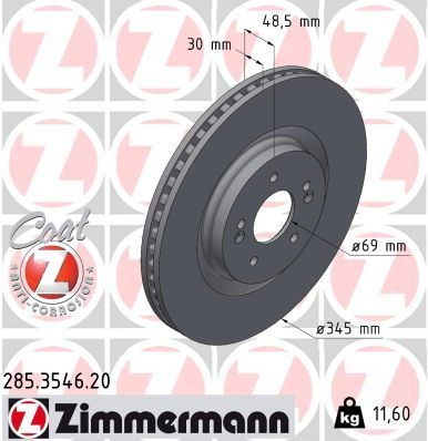 Hyundai Remschijf COAT Z