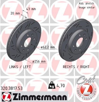 Kia Remschijf BLACK Z