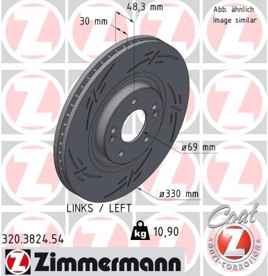 Kia Remschijf BLACK Z