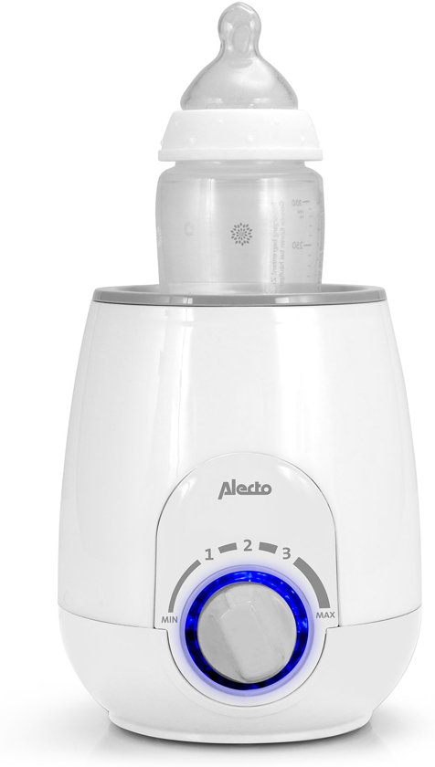 Alecto BW-500 Flessenwarmer - Zeer snelle opwarming (vermogen 500W) - Wit