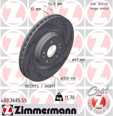 Mercedes-Benz Remschijf BLACK Z