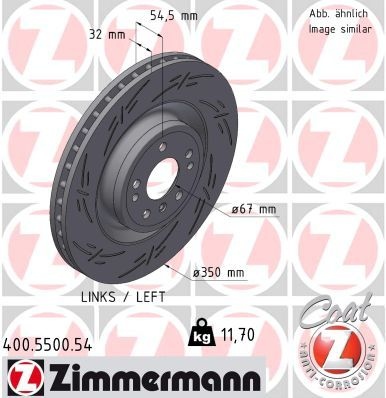 Mercedes-Benz Remschijf BLACK Z
