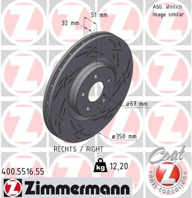 Mercedes-Benz Remschijf BLACK Z