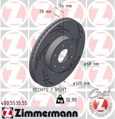 Mercedes-Benz Remschijf BLACK Z