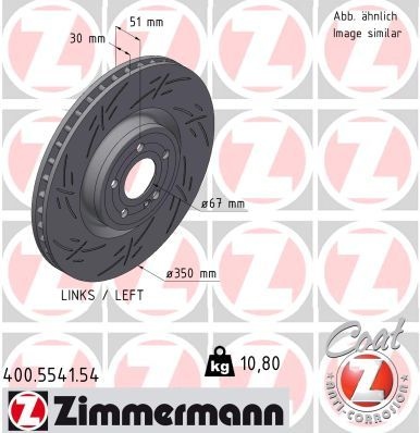 Mercedes-Benz Remschijf BLACK Z