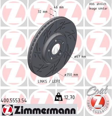 Mercedes-Benz Remschijf BLACK Z
