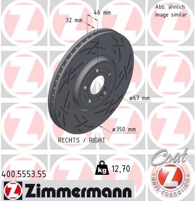 Mercedes-Benz Remschijf BLACK Z