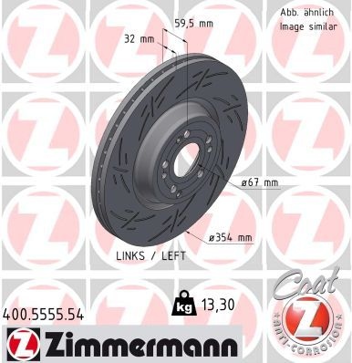 Mercedes-Benz Remschijf BLACK Z