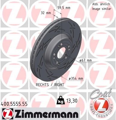 Mercedes-Benz Remschijf BLACK Z