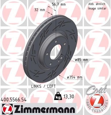 Mercedes-Benz Remschijf BLACK Z