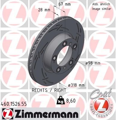 Porsche Remschijf BLACK Z