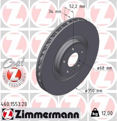 Porsche Remschijf Coat Z