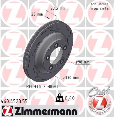 Porsche Remschijf BLACK Z