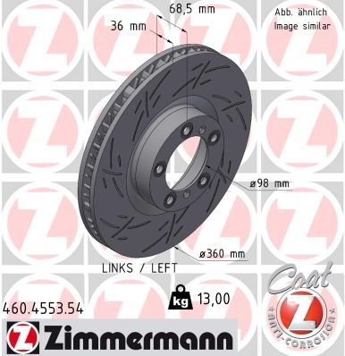 Audi Remschijf BLACK Z