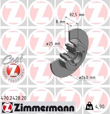 Dacia Remschijf COAT Z