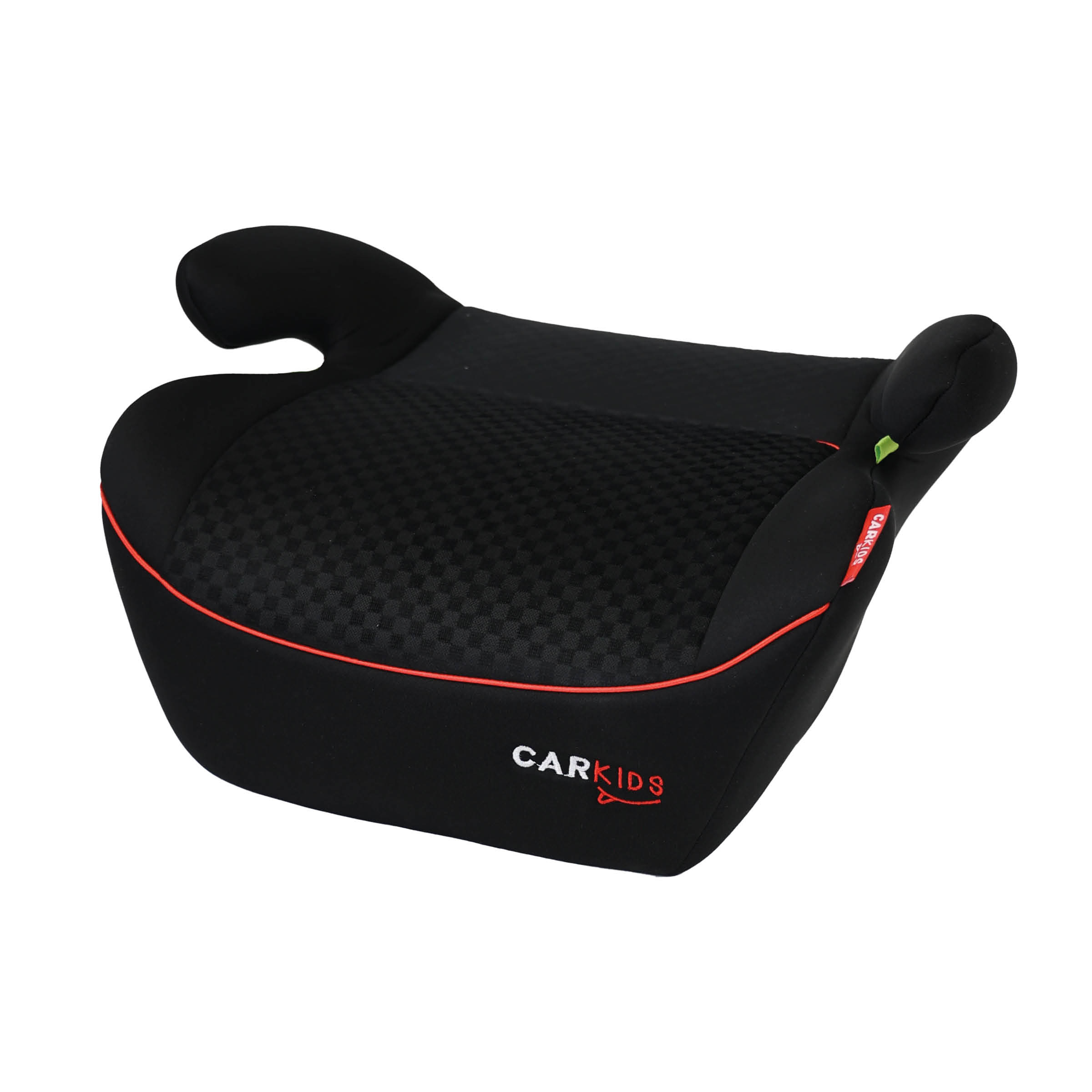 CarKids I-Size Zitverhoger Alex 125-150cm Zwart/Rood