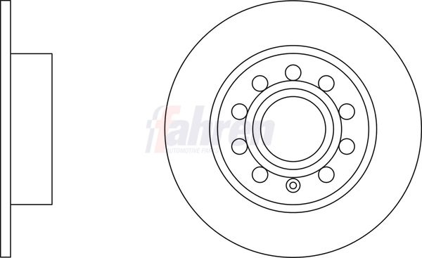 Audi Fahren Remschijf