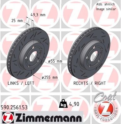 Toyota Remschijf BLACK Z