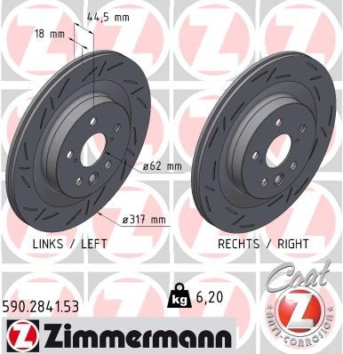 Lexus Remschijf BLACK Z