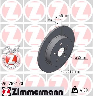 Mazda Remschijf COAT Z