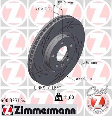 Volkswagen Remschijf BLACK Z