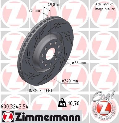 Audi Remschijf BLACK Z