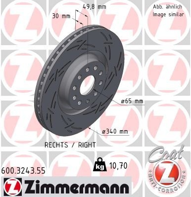 Audi Remschijf BLACK Z
