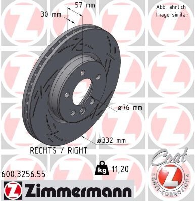 Volkswagen Remschijf BLACK Z